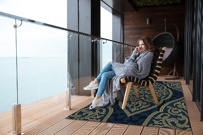 Buitenkleed Oosters ornament