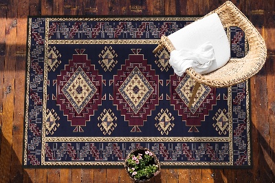 Buiten tapijt Geometrische abstractie