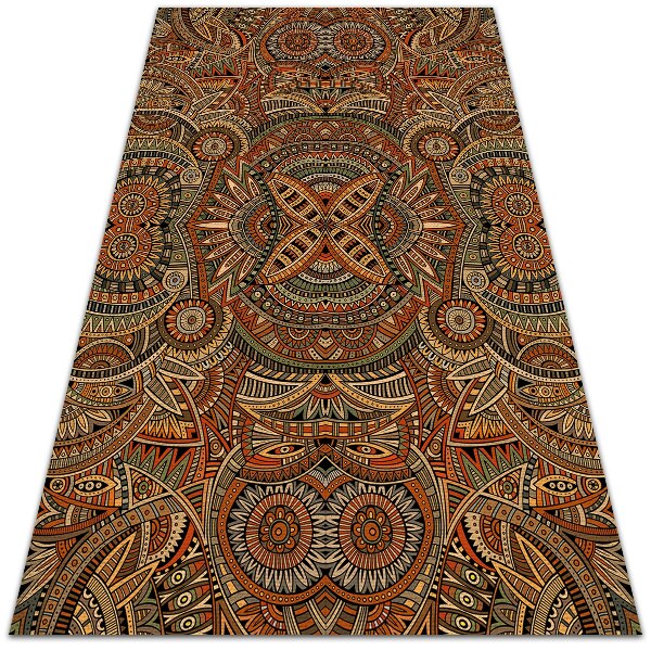 Tuinkleed Etnische abstractie