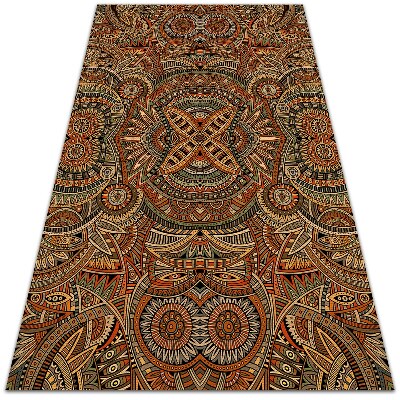 Tuinkleed Etnische abstractie