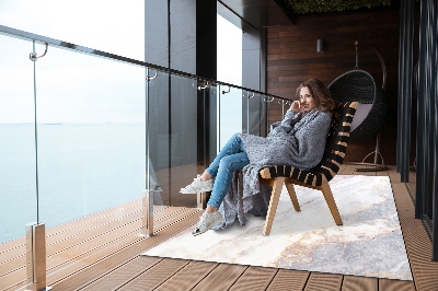 Tuinkleed Marmeren vloer