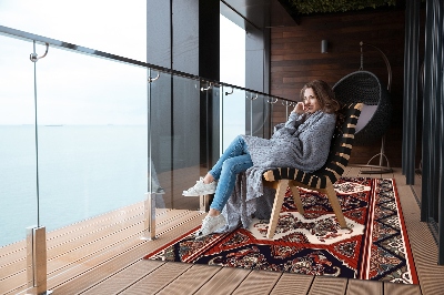 Buitenkleed Vintage perzisch patroon