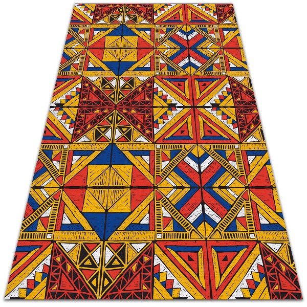 Buitenkleed Kleurrijke tegels