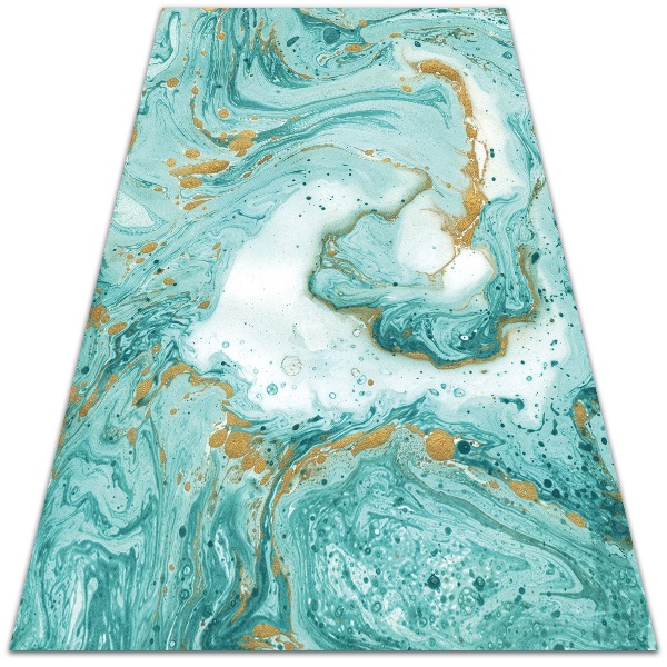 Buiten tapijt Marmeren golven