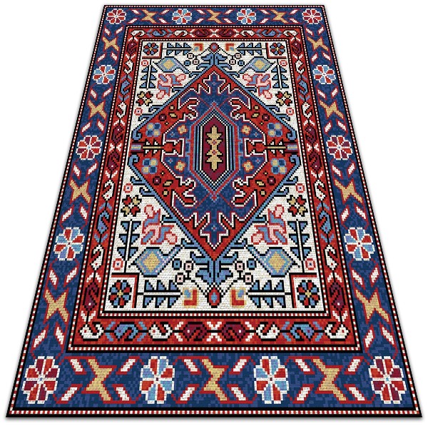 Buiten tapijt Folk ornamenten