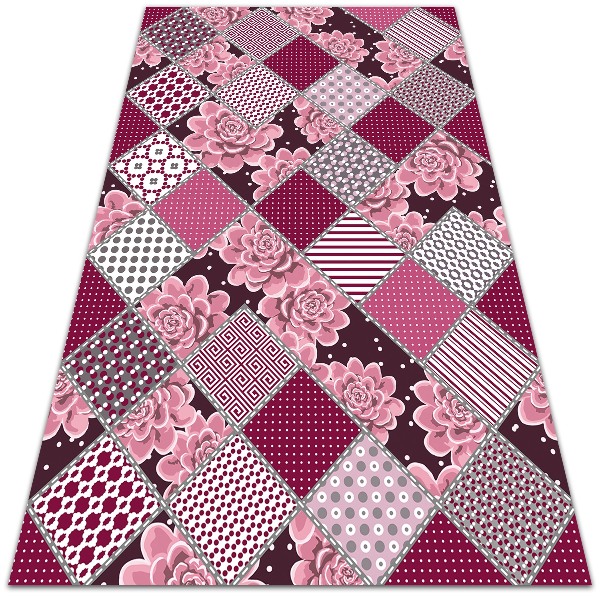 Buiten tapijt Sukulenten collage