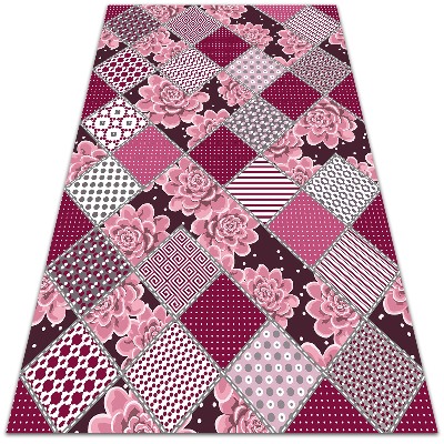 Buiten tapijt Sukulenten collage