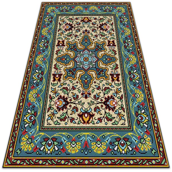 Tuinkleed Kleurrijke geometrische patronen