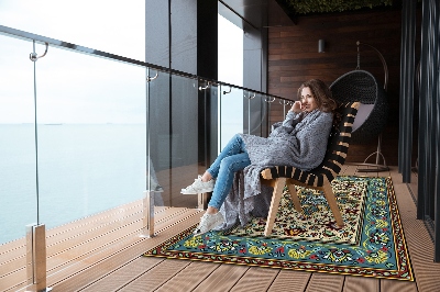 Tuinkleed Kleurrijke geometrische patronen