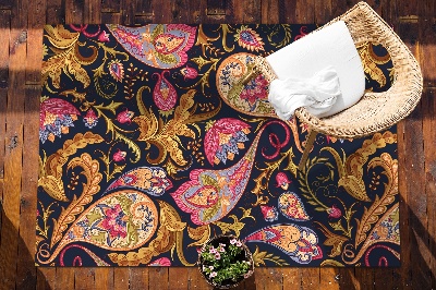Buiten tapijt Kleurrijke paisley