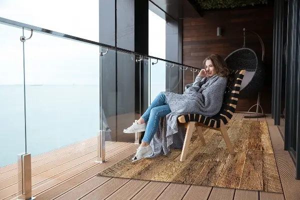 Buitenkleed Korte planken