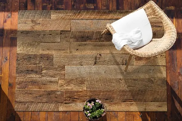 Buitenkleed Korte planken