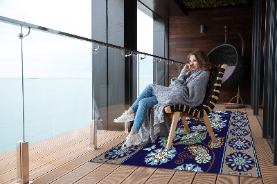 Tuinkleed Bloemen ornament