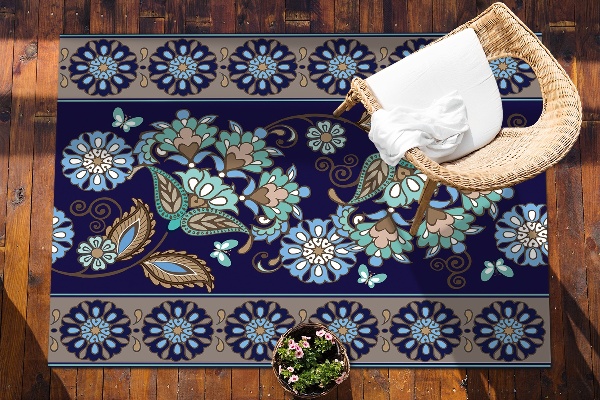 Tuinkleed Bloemen ornament