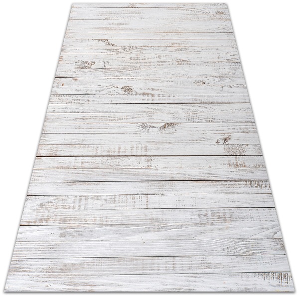 Buitenkleed Witte planken textuur