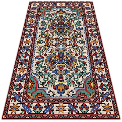 Buiten tapijt Multi -gekoleerde ontwerpen