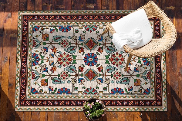 Buitenkleed Floristisch mozaïek