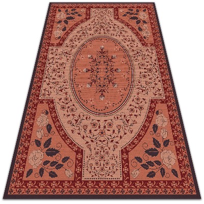 Buitenkleed Bloemkranspatroon