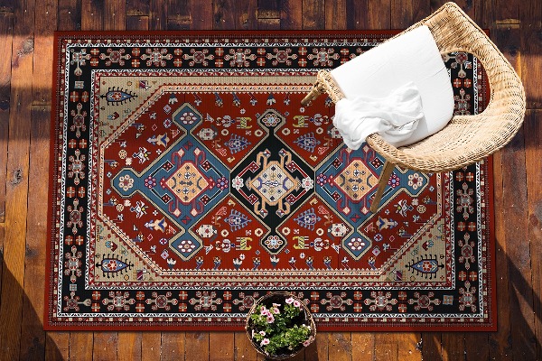 Buitenkleed Perzische textuur