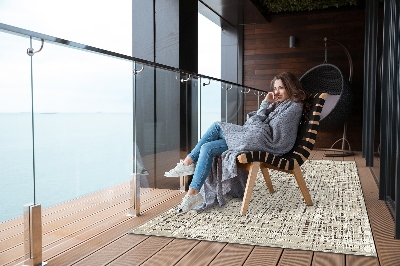 Buitenkleed Stoffen textuur