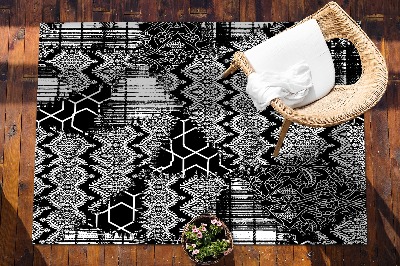 Buiten tapijt Chaotisch tapijtpatroon