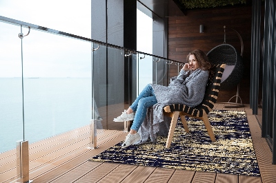 Buiten tapijt Textuur van beschadigde stof