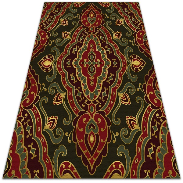 Buiten tapijt Groentepatronen