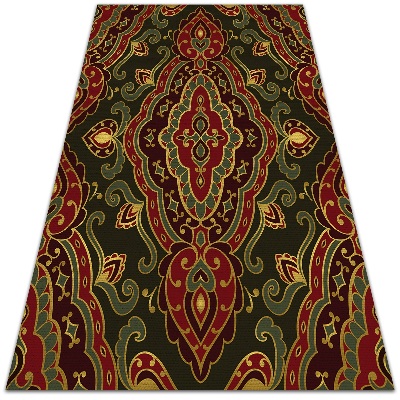 Buiten tapijt Groentepatronen