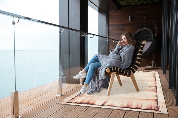 Tuinkleed Roesttextuur