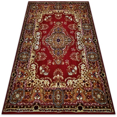 Buiten tapijt Mooie details van het perzische ontwerp