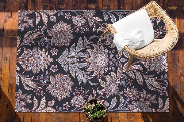 Buiten tapijt Paisley print