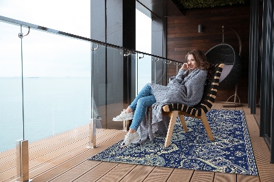 Tuinkleed Indiase textuur