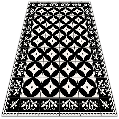 Tuinkleed Cirkels in tegels