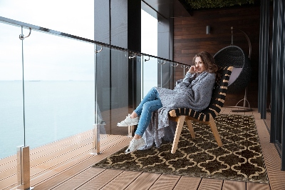 Buiten tapijt Oosterse patroon