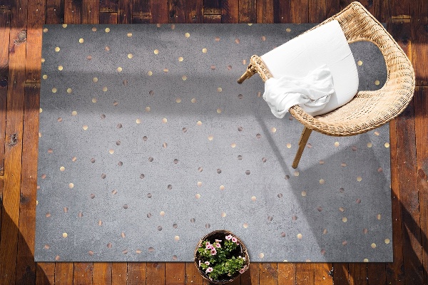 Buitenkleed Gouden stippen