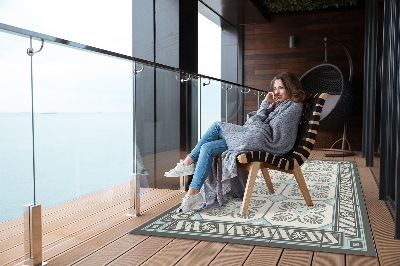 Tuinkleed Vintage tegels