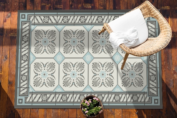 Tuinkleed Vintage tegels