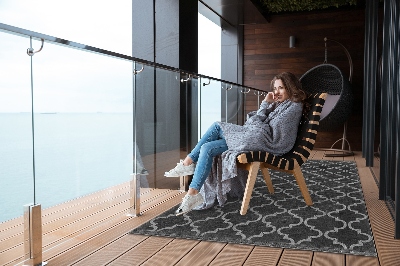 Buiten tapijt Oosterse patroon