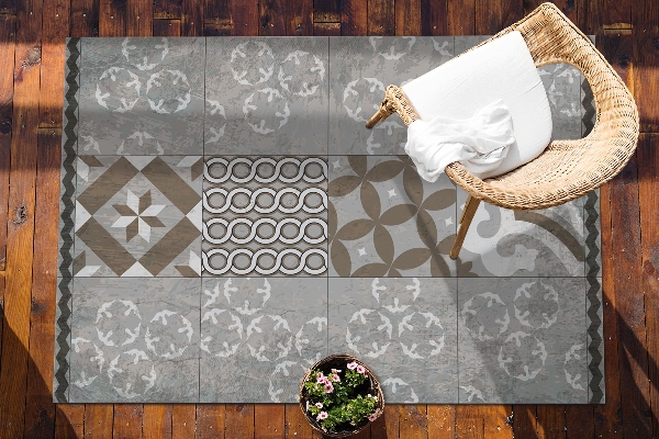 Buiten tapijt Decoratieve tegels