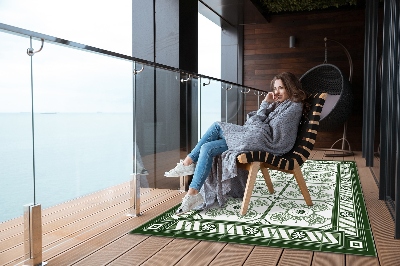 Buiten tapijt Vintage tegels