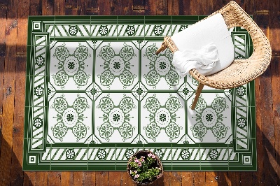 Buiten tapijt Vintage tegels