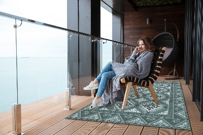 Tuinkleed Geometrie en ornamenten