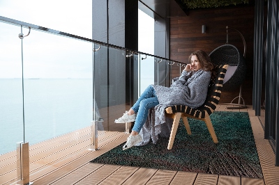 Tuinkleed Groen bruin beton