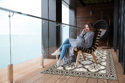 Buiten tapijt Spaans patroon