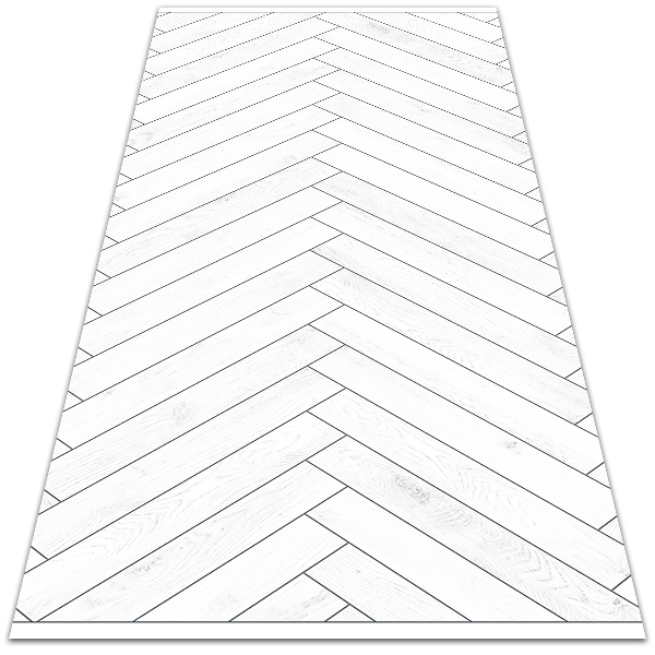Buiten tapijt Witte planken