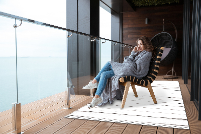 Buiten tapijt Oude witte boards