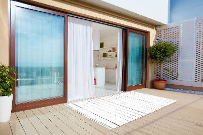 Buiten tapijt Oude witte boards