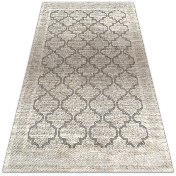 Buiten tapijt Marokkaans ontwerp