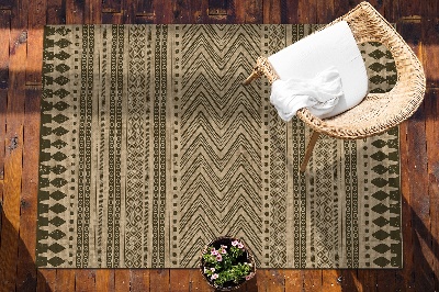 Buiten tapijt Zigzags en lijnen