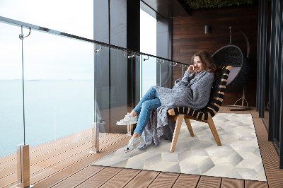 Buitenkleed 3d -kubussen